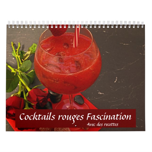 Calendrier Cocktails rouges Fascination (Protection)