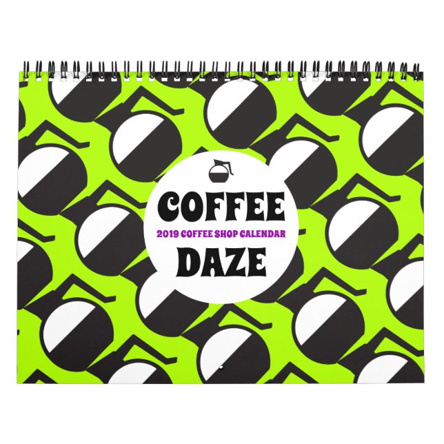 Calendrier Coffee Daze : Personnalisation de l'art pop-shop C (Protection)