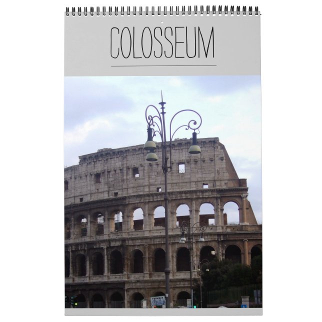 Calendrier Colisée Rome (Protection)
