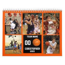 Collage photo de basket-ball personnalisé