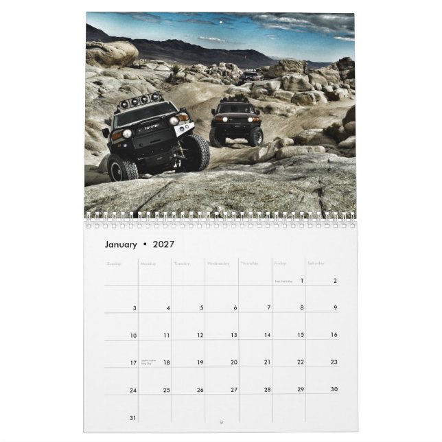 Calendrier Collecteur de fonds pour Daleigh (Jan 2027)