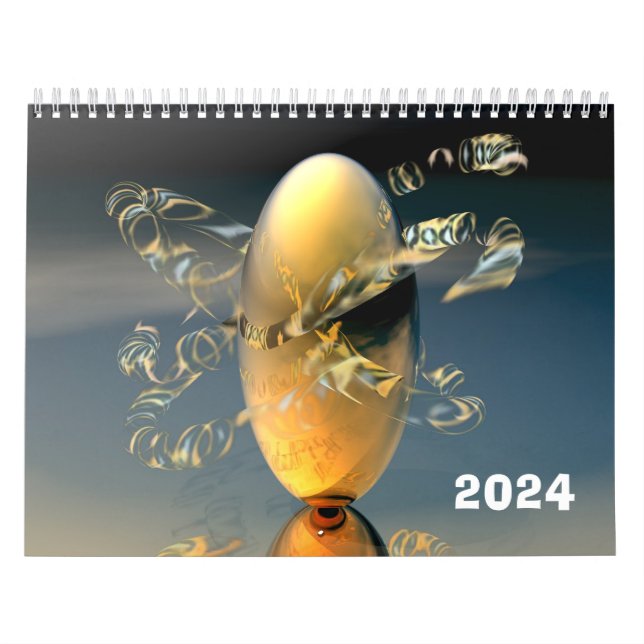 Calendrier Collection 3D 2024 (Protection)