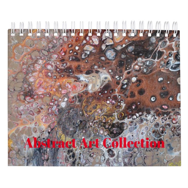 Calendrier Collection d'art Abstraite (Protection)