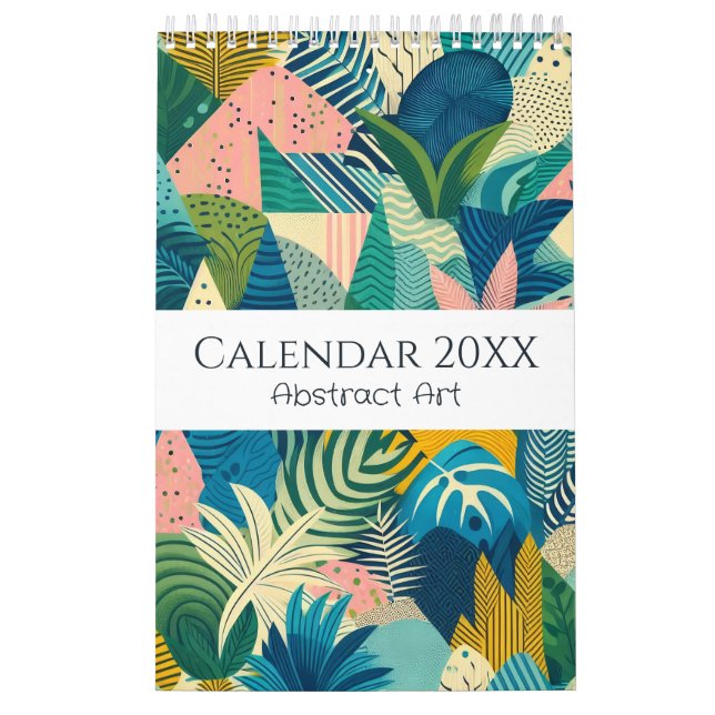 Calendrier Collection d'art Abstraite (Protection)