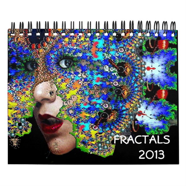 CALENDRIER COLLECTION D'ART FRACTAL 2017 (Protection)
