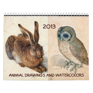 Calendrier COLLECTION de BEAUX-ARTS/dessins animaux 2017