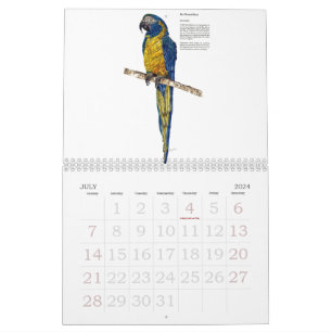 Calendrier Collection de faune en voie de disparition