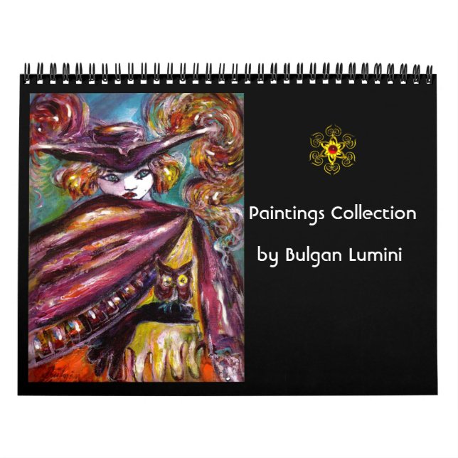 Calendrier Collection de peintures de Bulgan Lumini - 2016 (Protection)