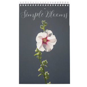 Calendrier Collection de photos florales de Simple Blooms
