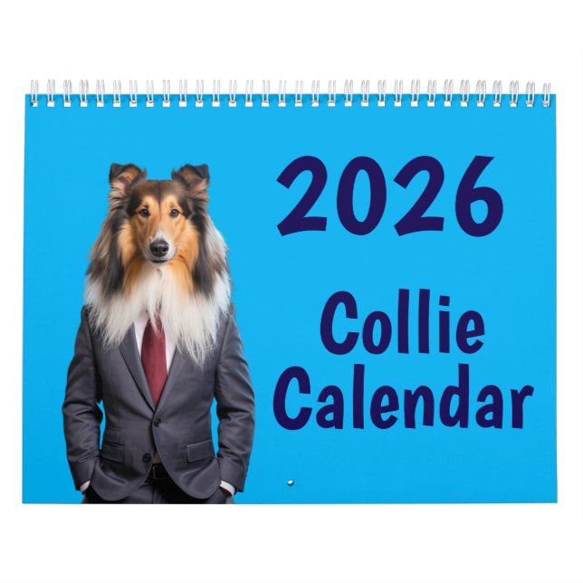 Calendrier Collie Calendar (Protection)