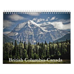 Calendrier Colombie-Britannique-Canada