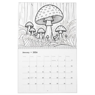 Calendrier Color your own