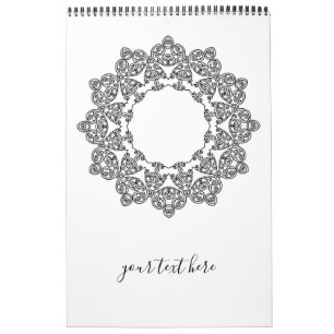 Calendrier Colorez votre propre MANDALA - do-it-yourself Colo