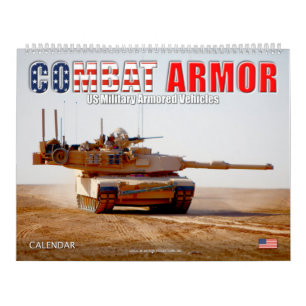 Calendrier COMBAT ARMOR - Véhicules blindés militaires améric