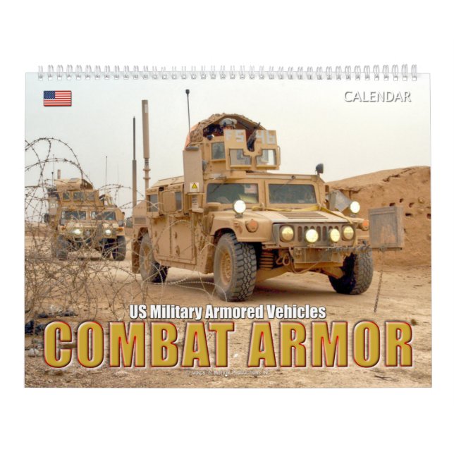 Calendrier COMBAT ARMOR - Véhicules blindés militaires améric (Protection)
