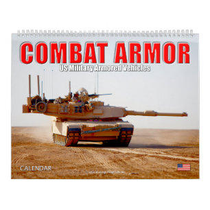 Calendrier COMBAT ARMOR - Véhicules blindés militaires améric