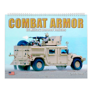 Calendrier COMBAT ARMOR - Véhicules blindés militaires améric