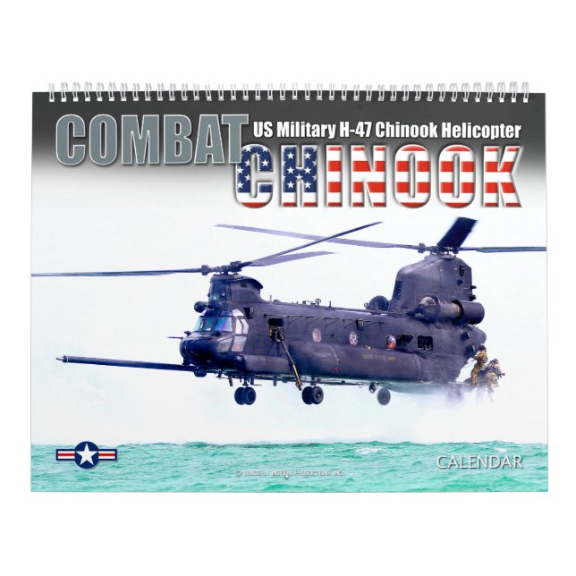 Calendrier COMBAT CHINOOK - CH-47 Chinook (Protection)