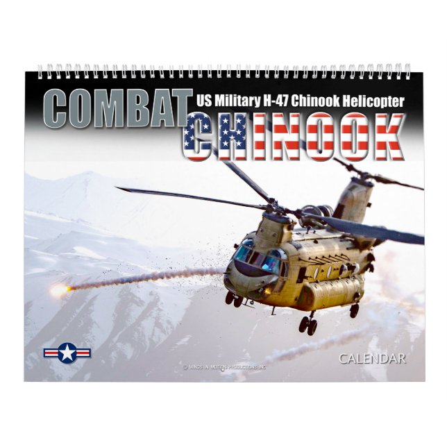 Calendrier COMBAT CHINOOK - CH-47 Chinook (Protection)