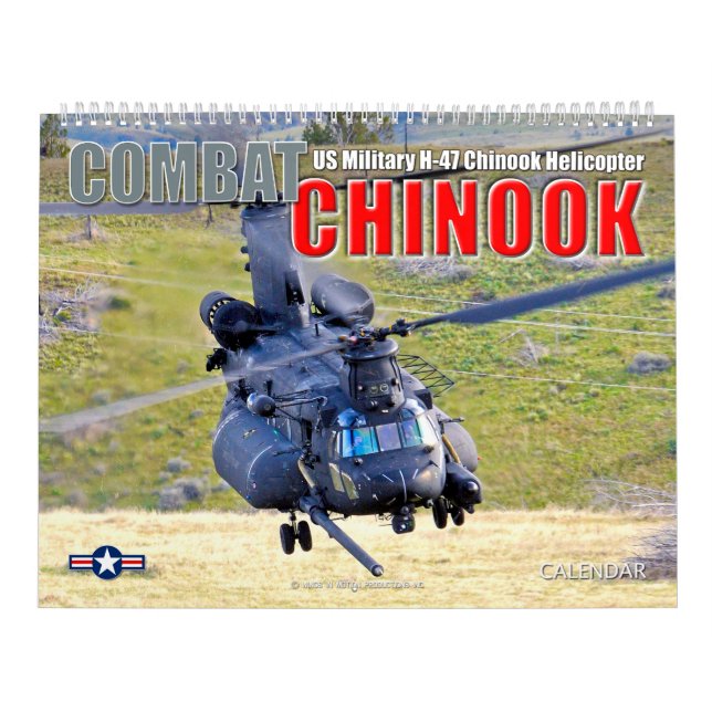 Calendrier COMBAT CHINOOK - CH-47 Chinook (Protection)