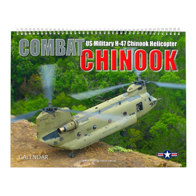 Calendrier COMBAT CHINOOK - CH-47 Chinook (Protection)
