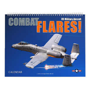 Calendrier COMBAT FLARES ! Aéronefs militaires américains