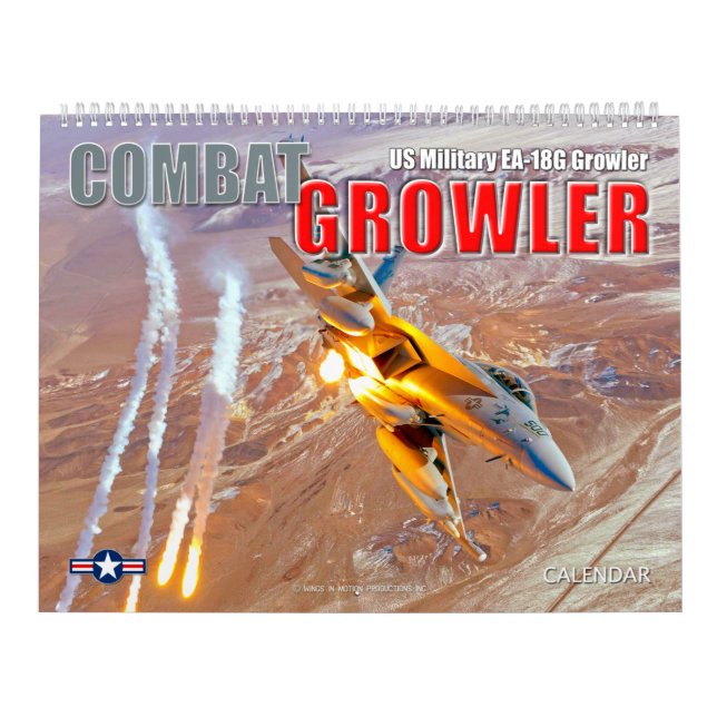Calendrier COMBAT GROWLER - EA-18G Growler (Protection)