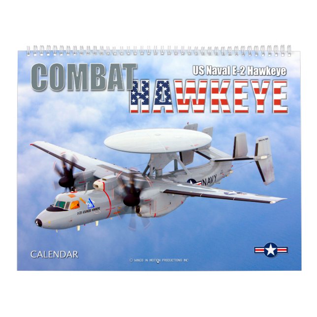 Calendrier COMBAT HAWKEYE - US Naval E-2 Hawkeye (Protection)
