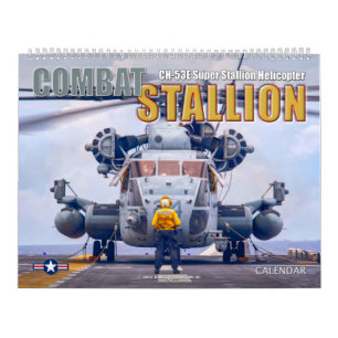Calendrier COMBAT STALLION - CH-53E Super Stallion