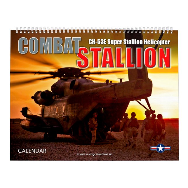 Calendrier COMBAT STALLION - CH-53E Super Stallion (Protection)