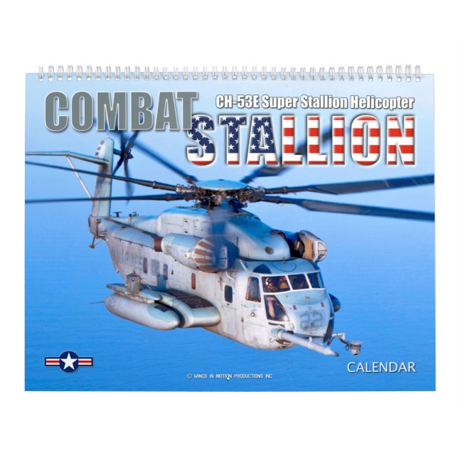 Calendrier COMBAT STALLION - CH-53E Super Stallion (Protection)