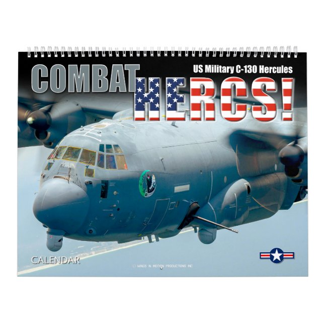 Calendrier COMBATEZ LES HERCULES ! - C-130 Hercules de l'armé (Protection)