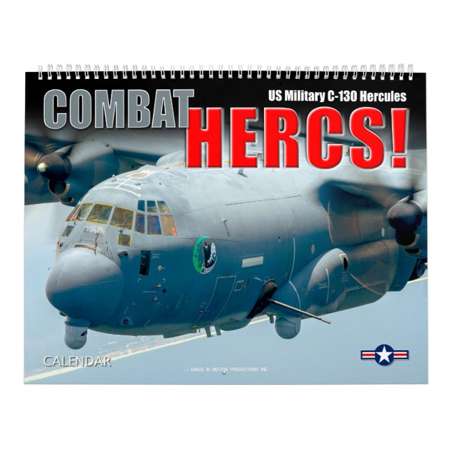 Calendrier COMBATEZ LES HERCULES ! - C-130 Hercules de l'armé (Protection)