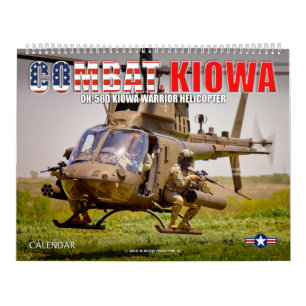 CALENDRIER COMBATTANT KIOWA - OH-58D KIOWA WARRIOR