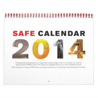Calendrier commémoratif 2014 SAFE