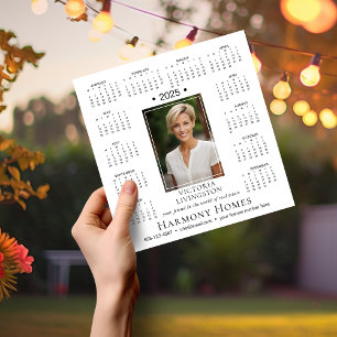 Calendrier commercial magnétique personnalisé 2025