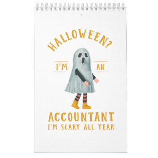 Calendrier Comptable I_m Effrayant toute l'année CPA Hallowee