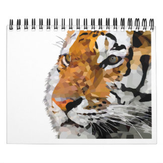Calendrier Conception du tigre