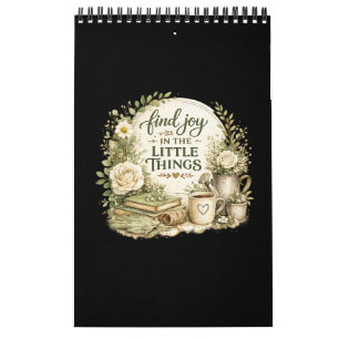 Calendrier Conception Inspirationnelle Cottagecore Florale Bo