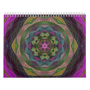 Calendrier conception mandala
