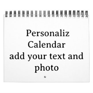 Calendrier Concevez votre propre petit modèle personnalisé