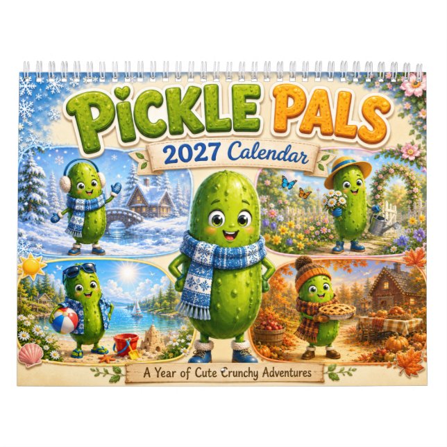 Calendrier Copains Cornichons 2027  (Protection)