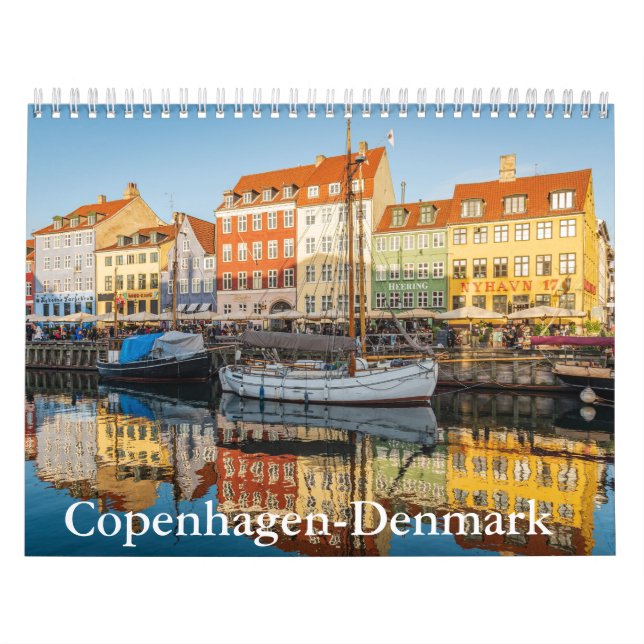 Calendrier Copenhagen-Denmark Calendar (Protection)