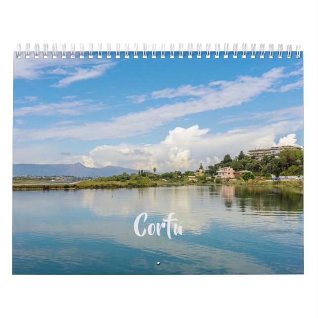 Calendrier Corfou - vue sur l'île (Protection)