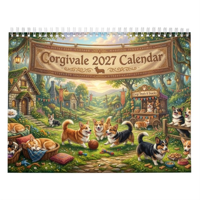 Calendrier Corgivale 2027 (Protection)