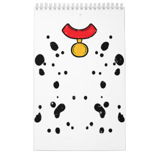 Calendrier Costume Dalmatien Drôle Halloween Chien Chien Chie