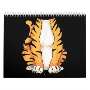 Calendrier Costume de tigre sans tête Halloween Funny Anima