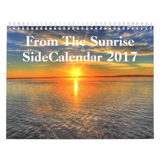 Calendrier Côté 2017 de lever de soleil (Protection)