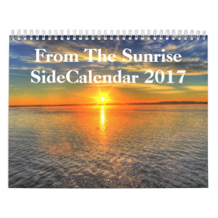 Calendrier Côté 2017 de lever de soleil
