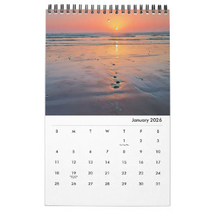 Calendrier côtier de Californie 2026